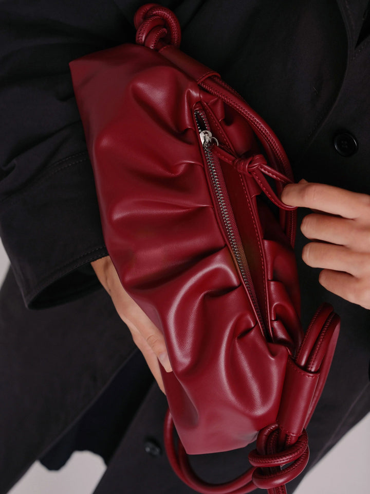 Dumpling Bag | Cherry Red
