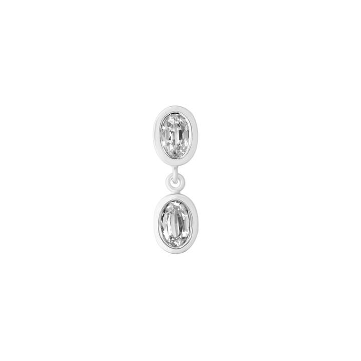 Baby Duo Ying ピアス (シングル)White Sapphire