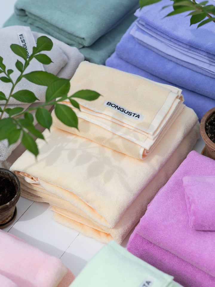 Naram タオル 30×30 ストライプ