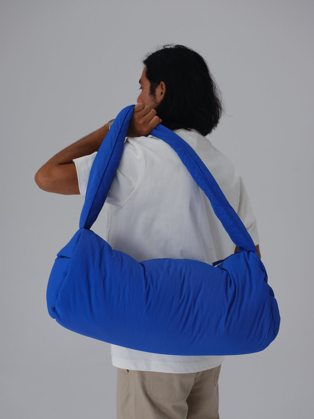 Puffy Duffle Bag | Coral