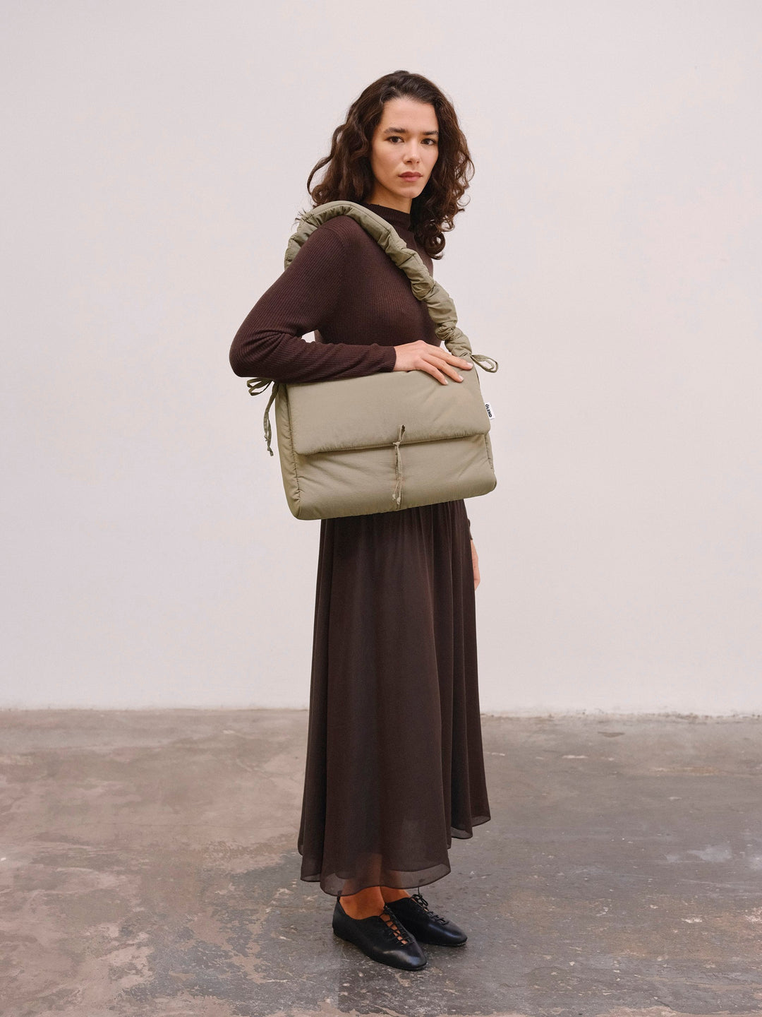 Large Nina Bag|Sage