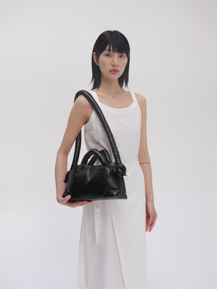 MiniOna Vegan Leather Bag | Black