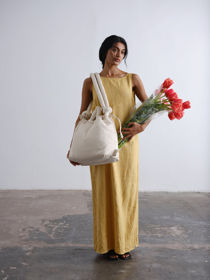 Ona Soft Bag | Cotton Cobalt Blue