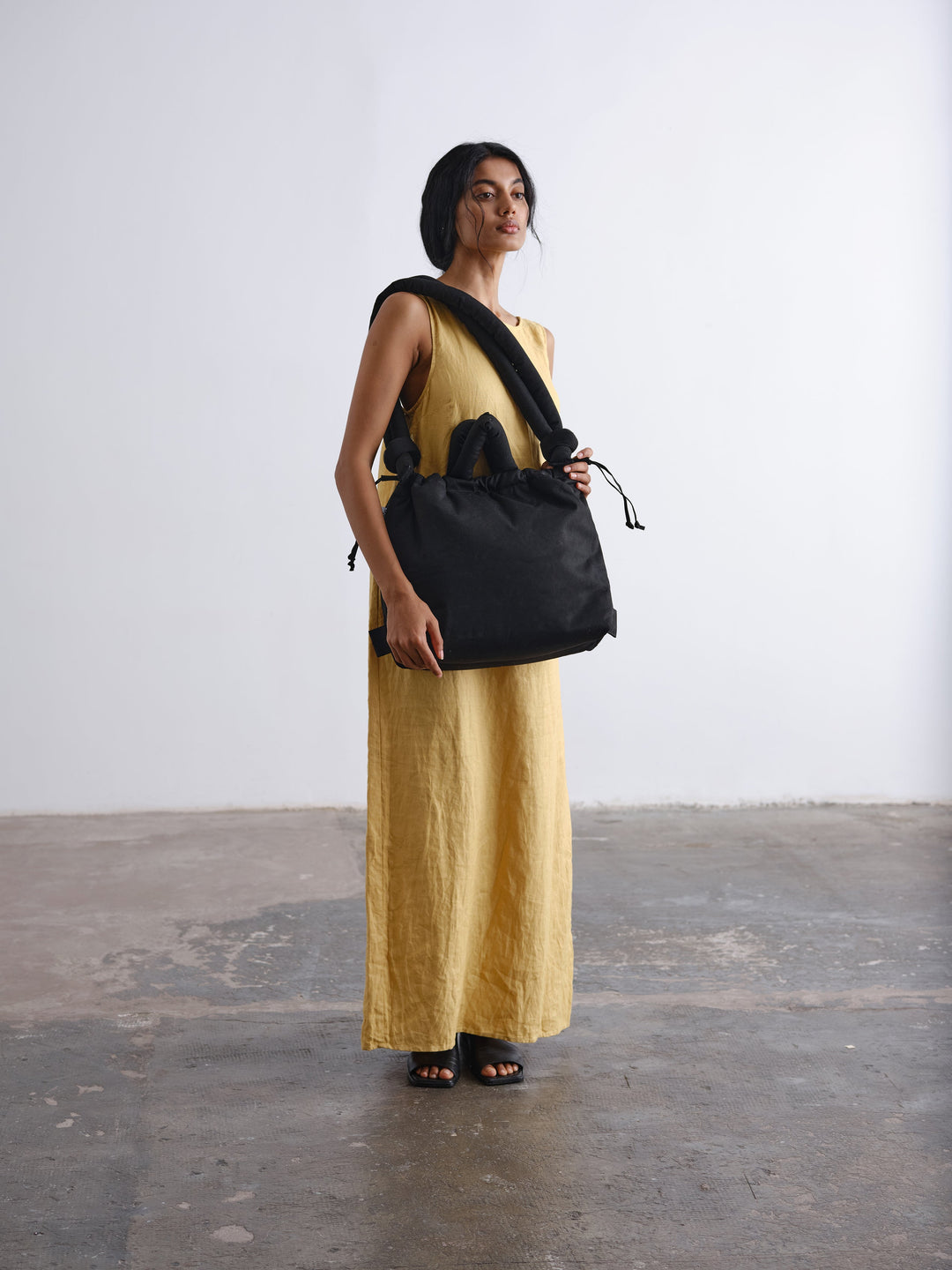 Ona Soft Bag  | Cotton Black