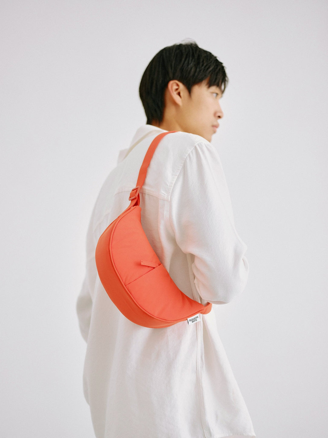Mini Moon Bag | Coral