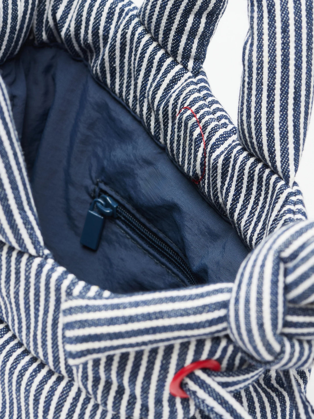 Micro Ona Soft Bag | Navy Stripes