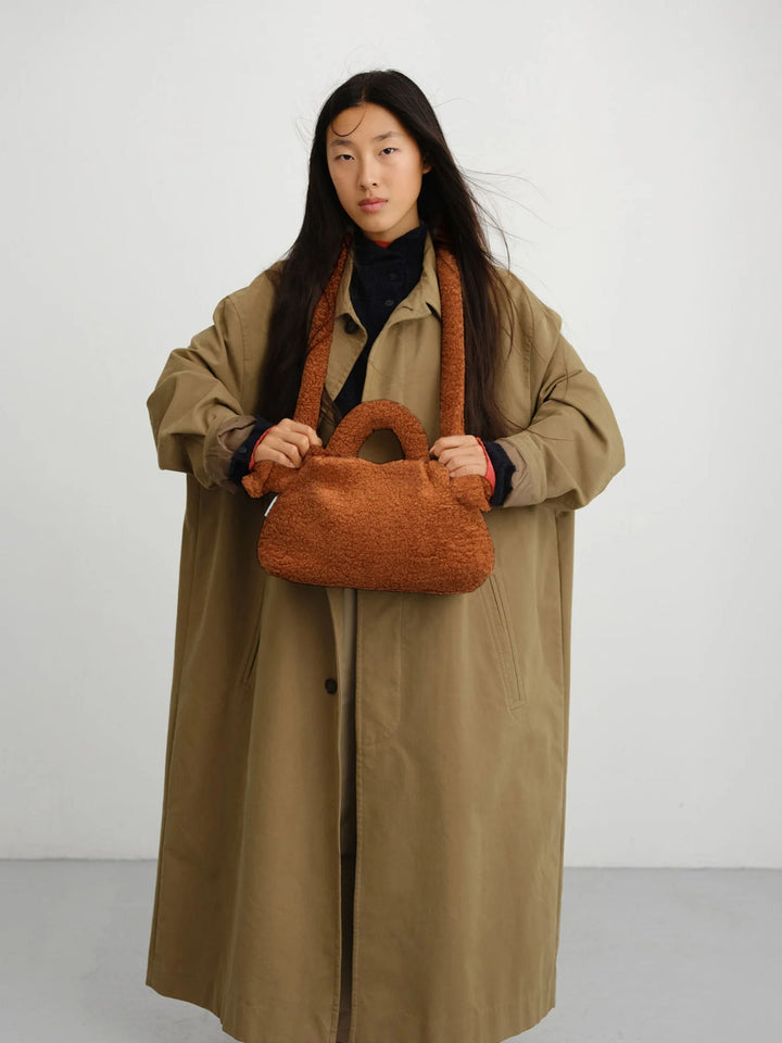 MiniOna Sherpa Bag | Chocolate