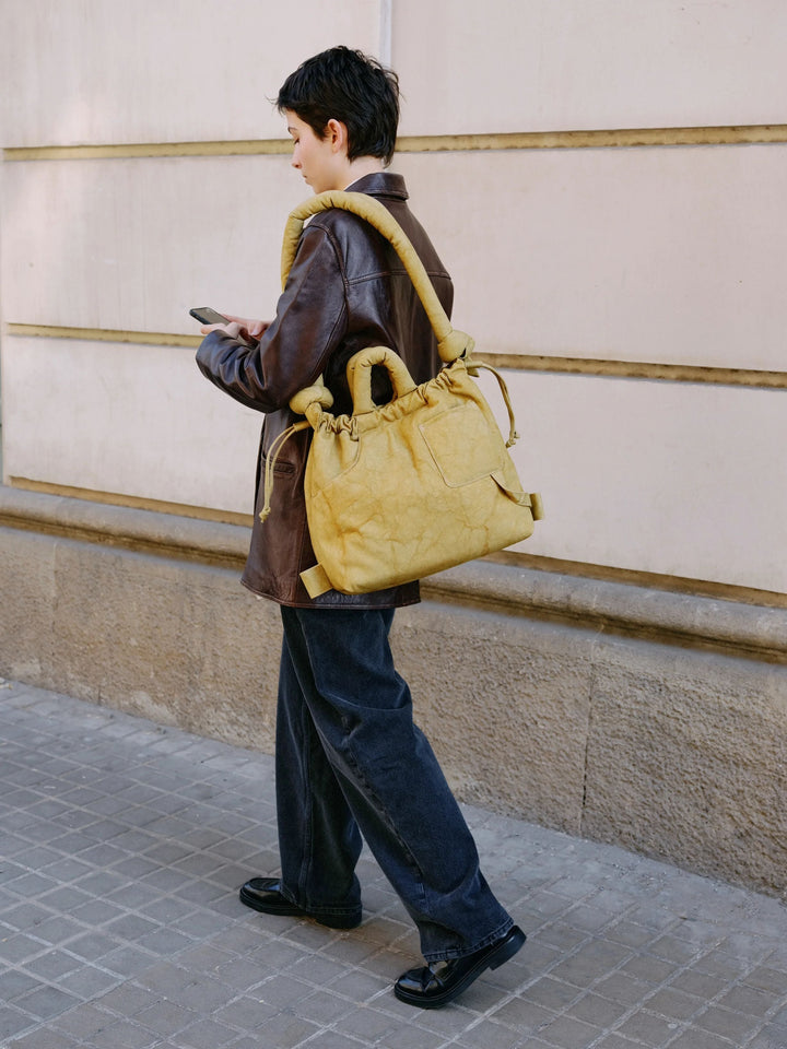 Ona Washed Bag | Black
