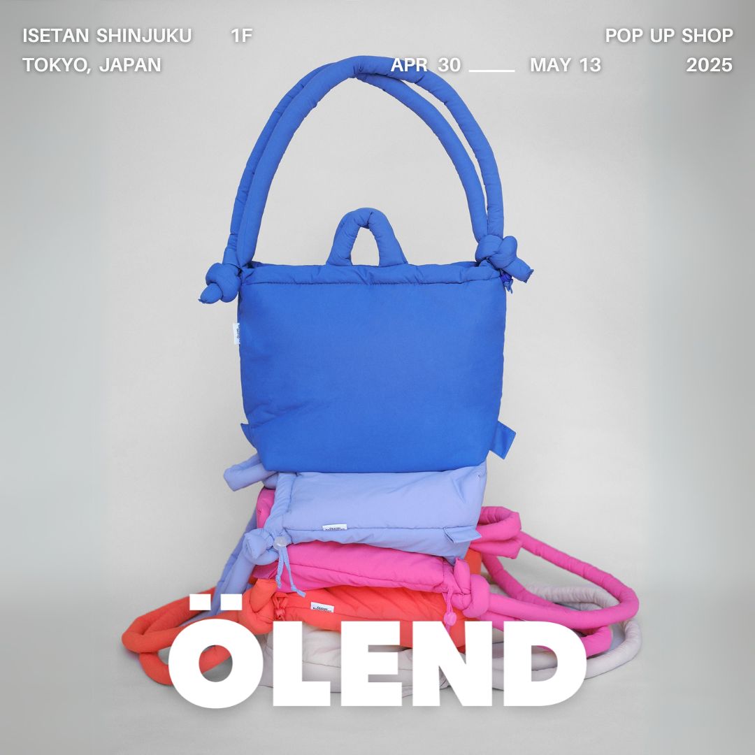 ≪東京≫ ÖLEND公式ポップアップショップ開催のお知らせ