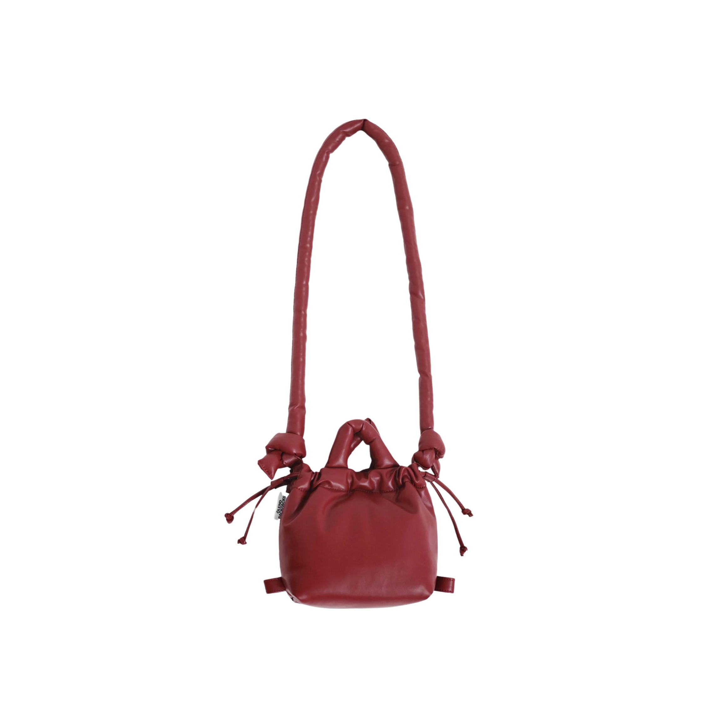 公式】ÖLEND オレンド Micro Ona Vegan Leather Bag バッグ Cherry Red