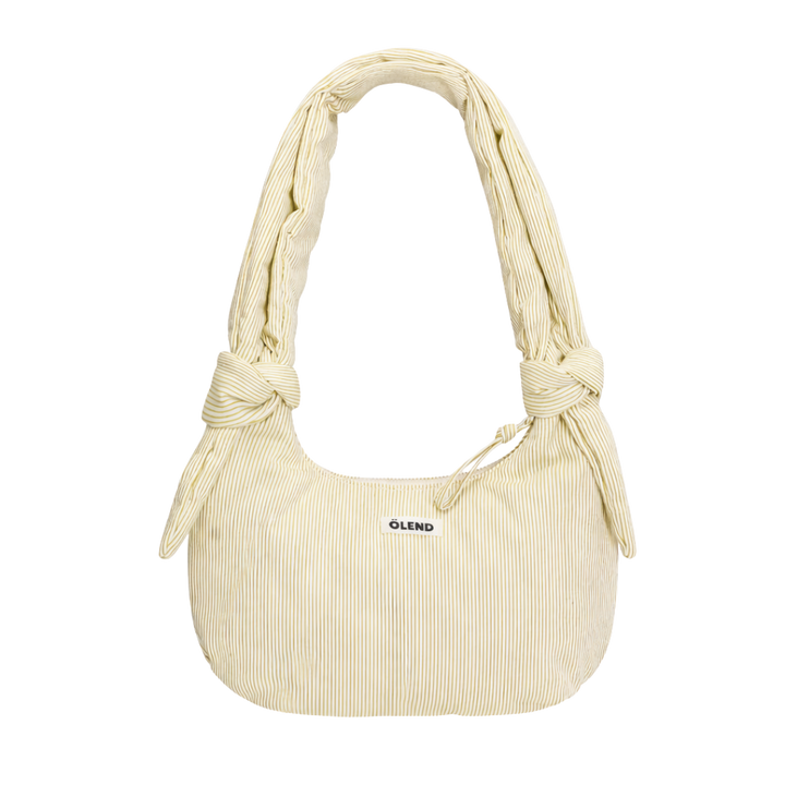 Capri Bag | Cotton Lime Stripe