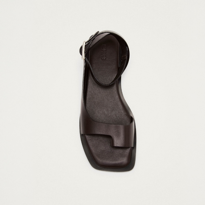 TEBAS レザーサンダル | BROWN