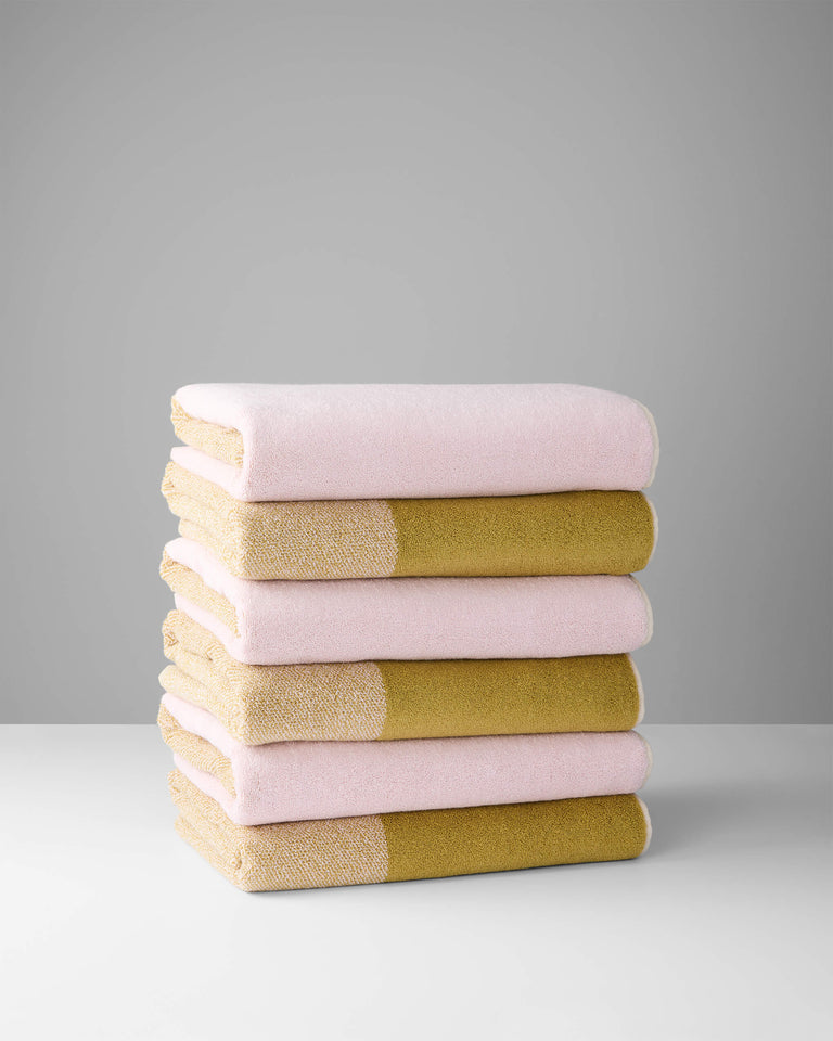 バスタオル 70×140 | ２枚セット Blush / Olive