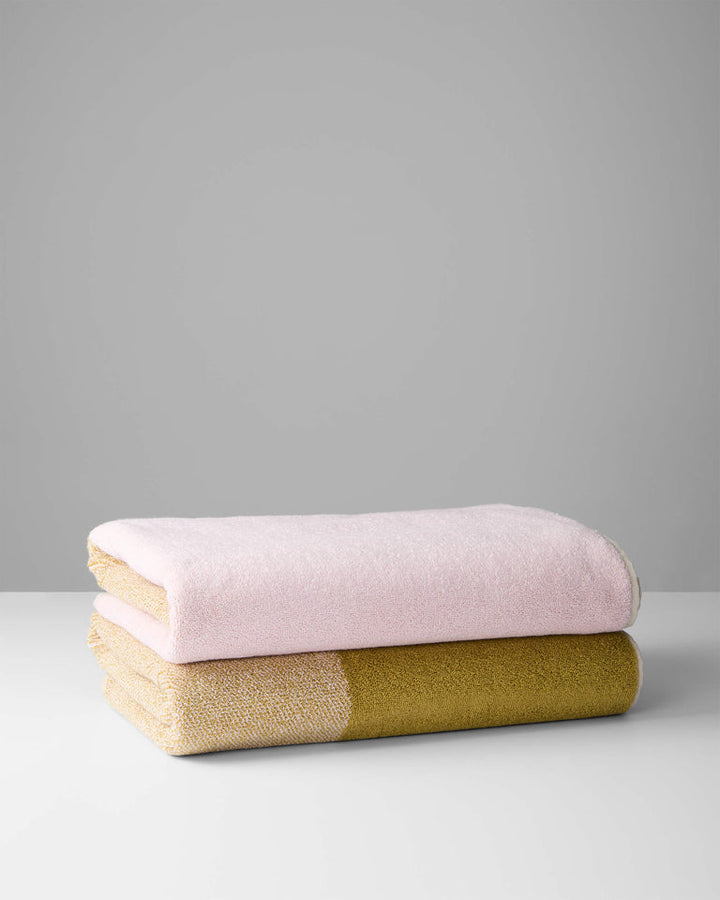 バスタオル 70×140 | ２枚セット Blush / Olive