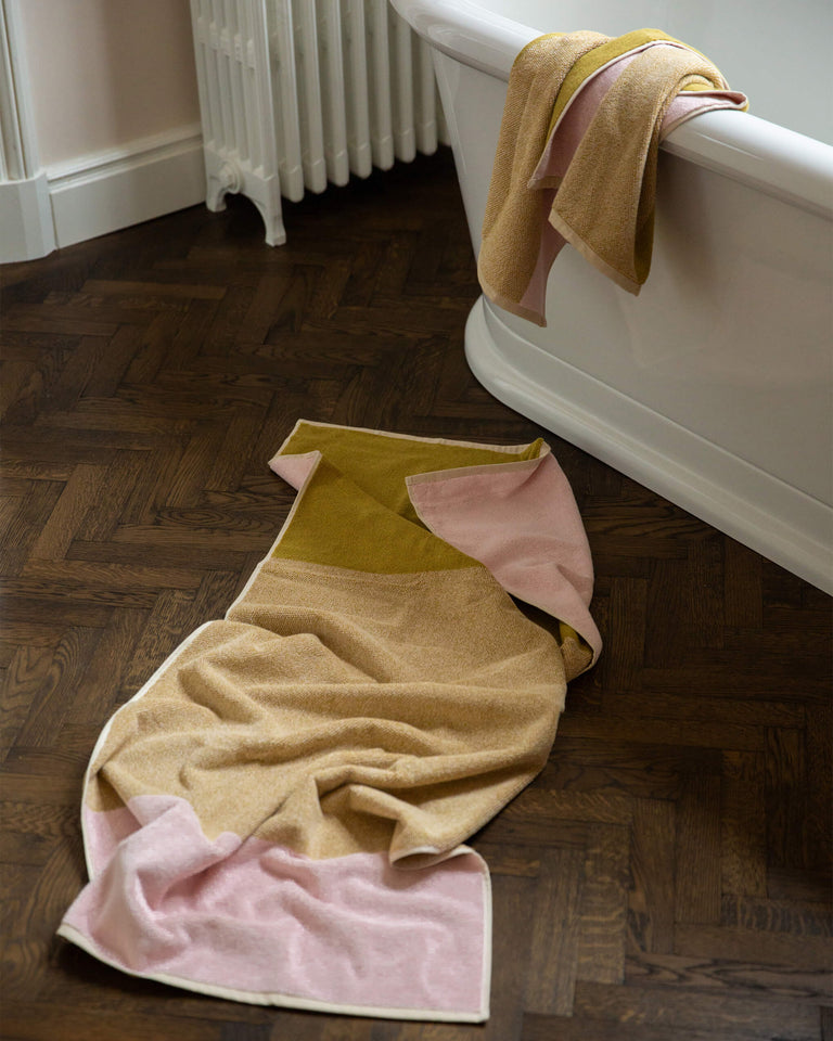 バスタオル 70×140 | ２枚セット Blush / Olive