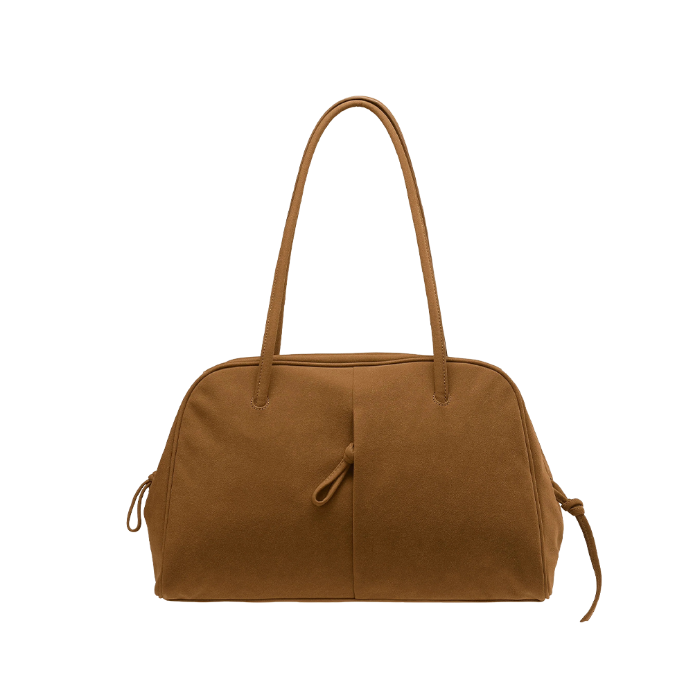 Brooklyn Bag | Suede Brown