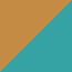 Toffee / Turquoise