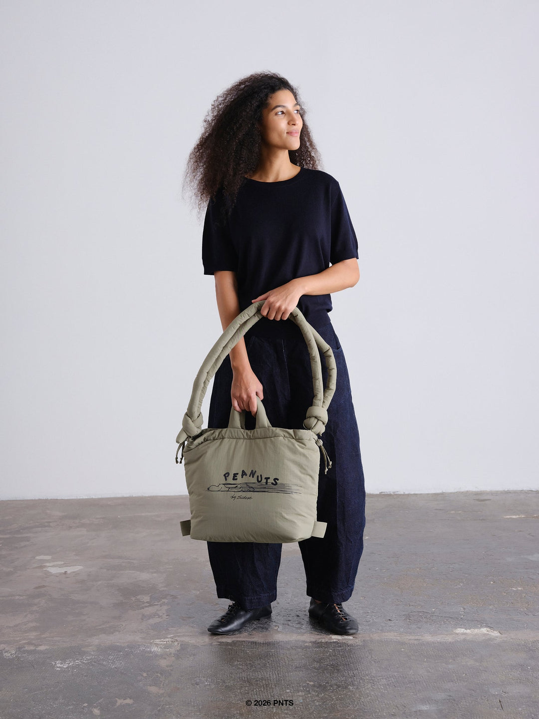 Ona Soft Bag | Peanuts - Sage