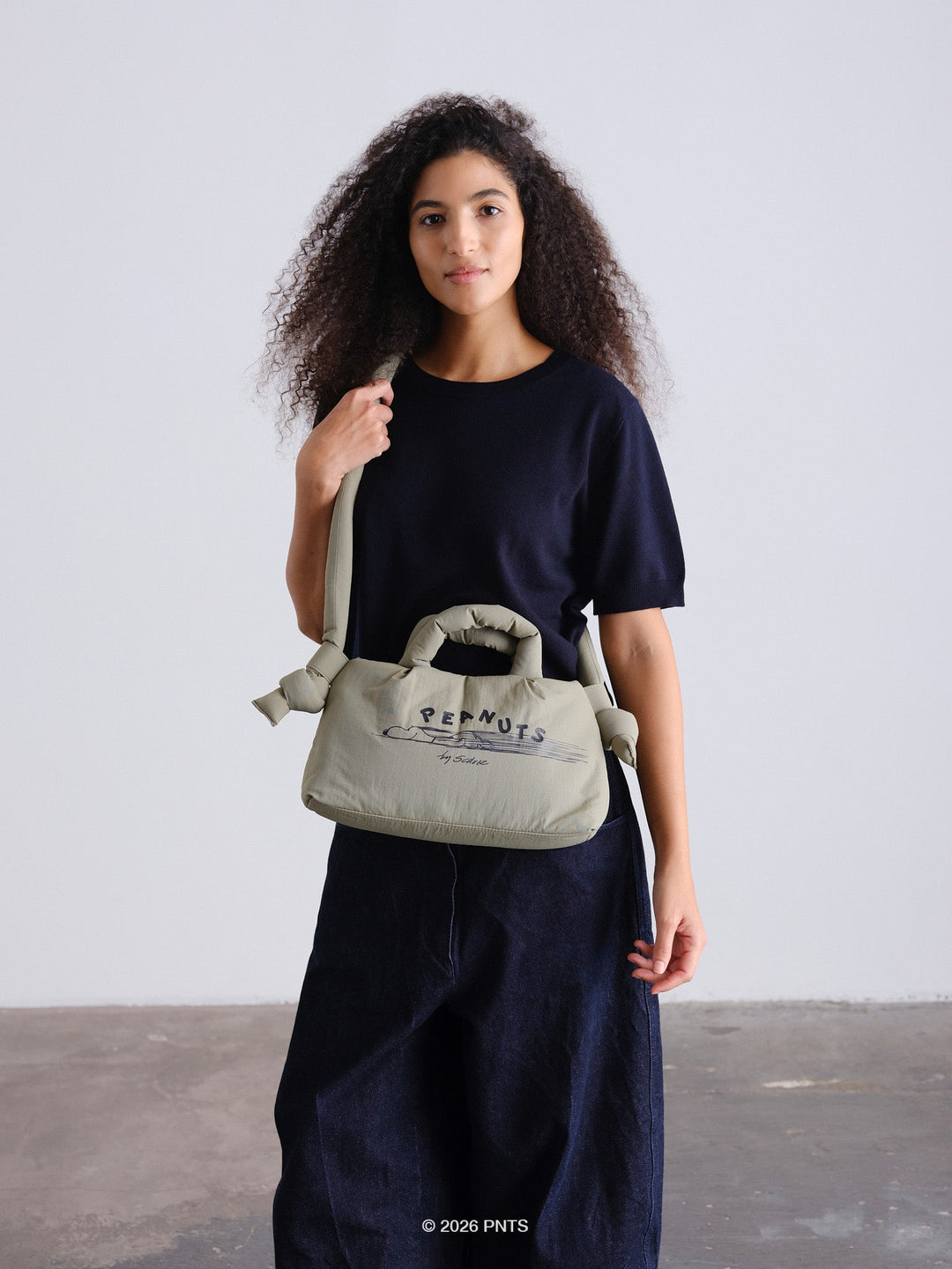 MiniOna Soft Bag | Peanuts - Sage