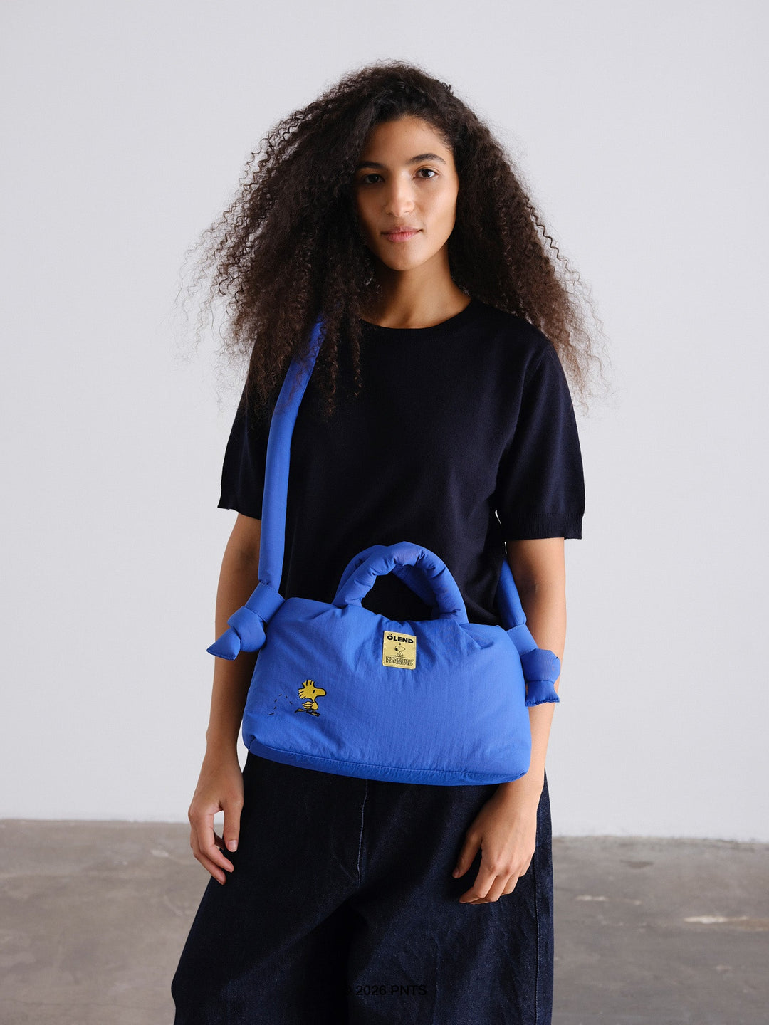 MiniOna Soft Bag | Peanuts - Cobalt Blue