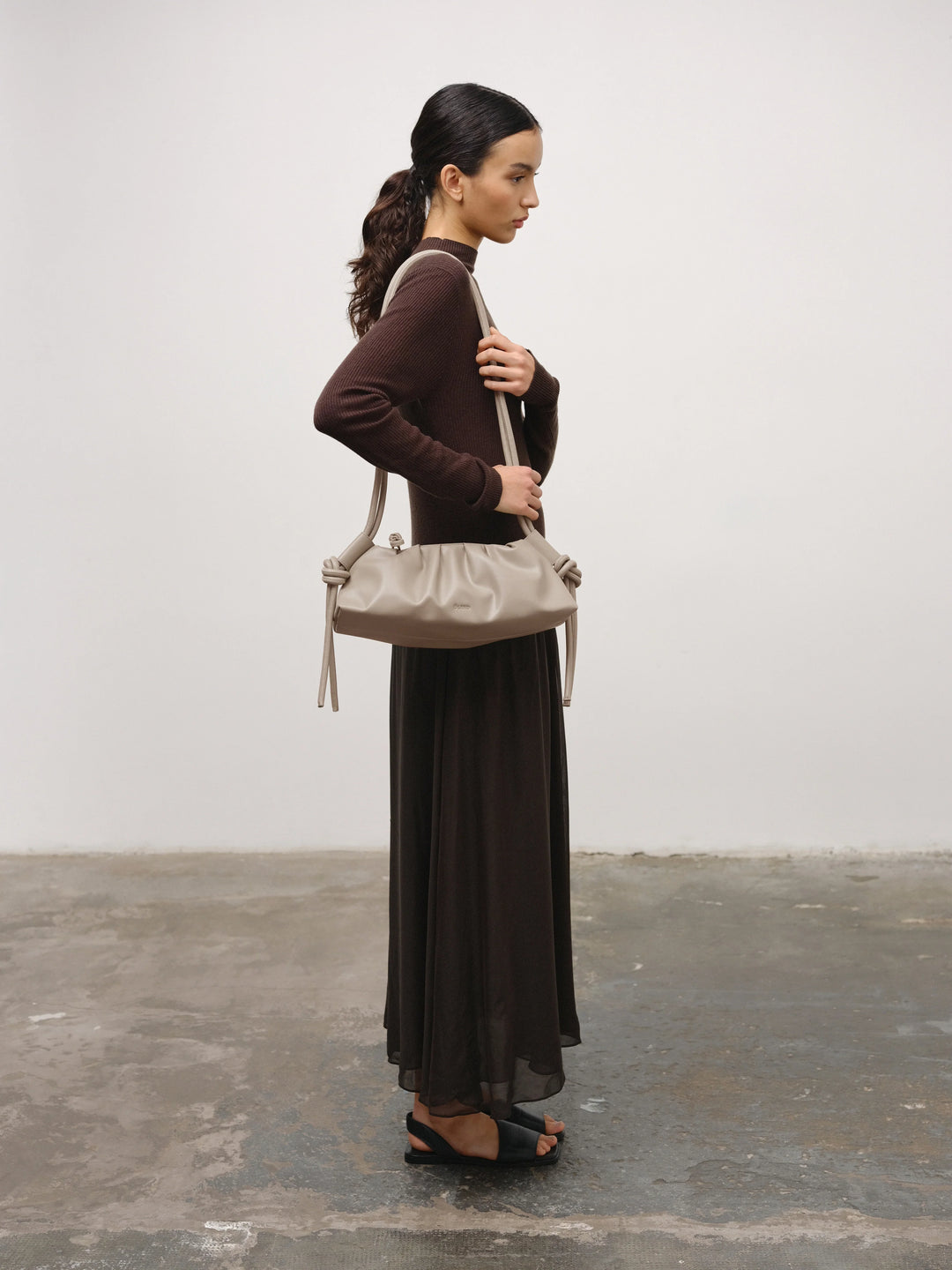 Dumpling Bag | Stone