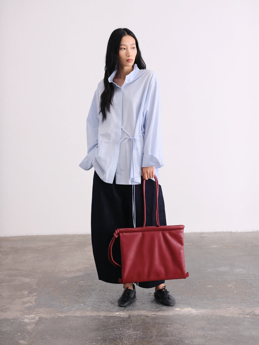 【EC限定販売】Folded Bag | Cherry Red