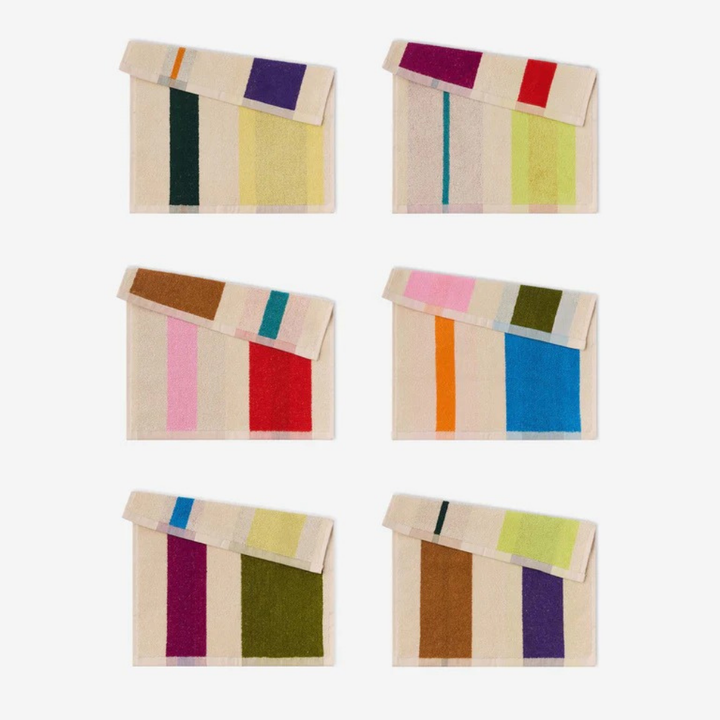 フェイスタオル6枚セット 30×30