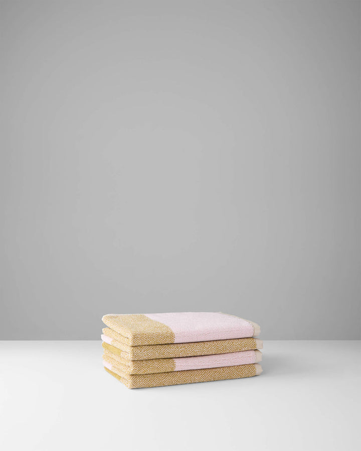フェイスタオル 30×50 | ２枚セット Blush / Olive