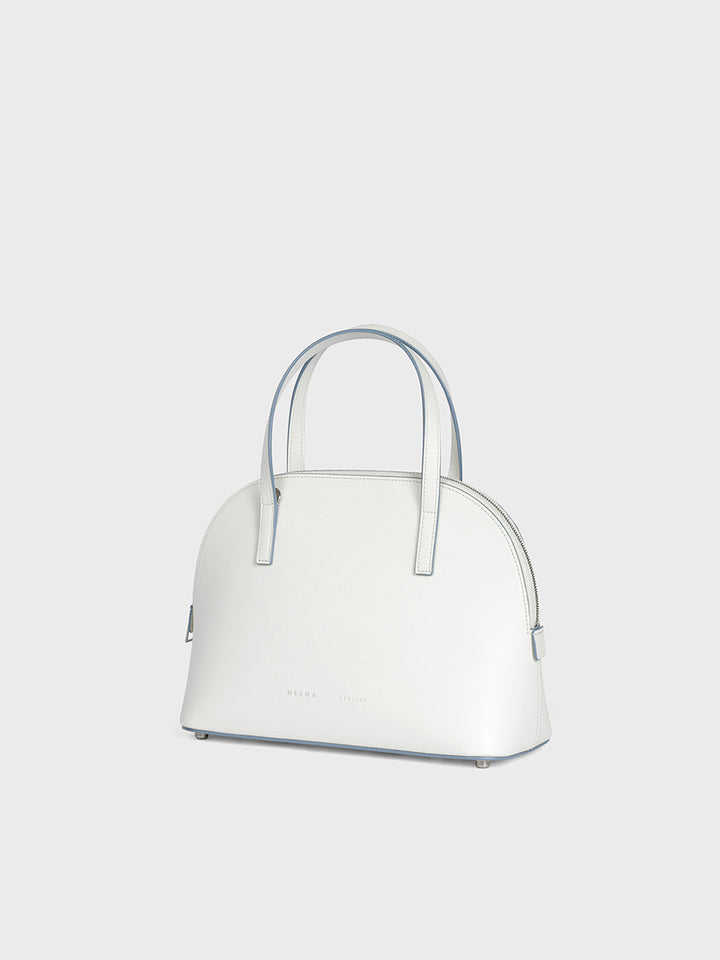 Loe 24 Top Handle Bag | White