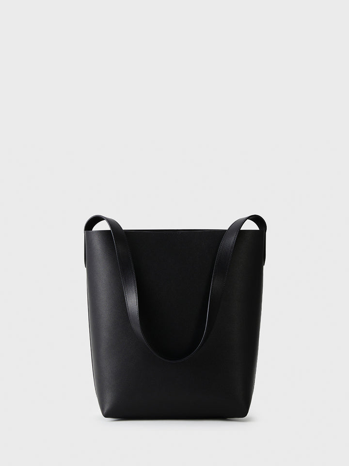Medium Cabas Shoulder Bag | Black
