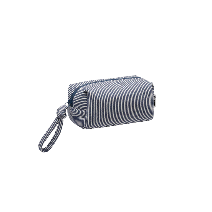Makeup Bag | Navy Stripes