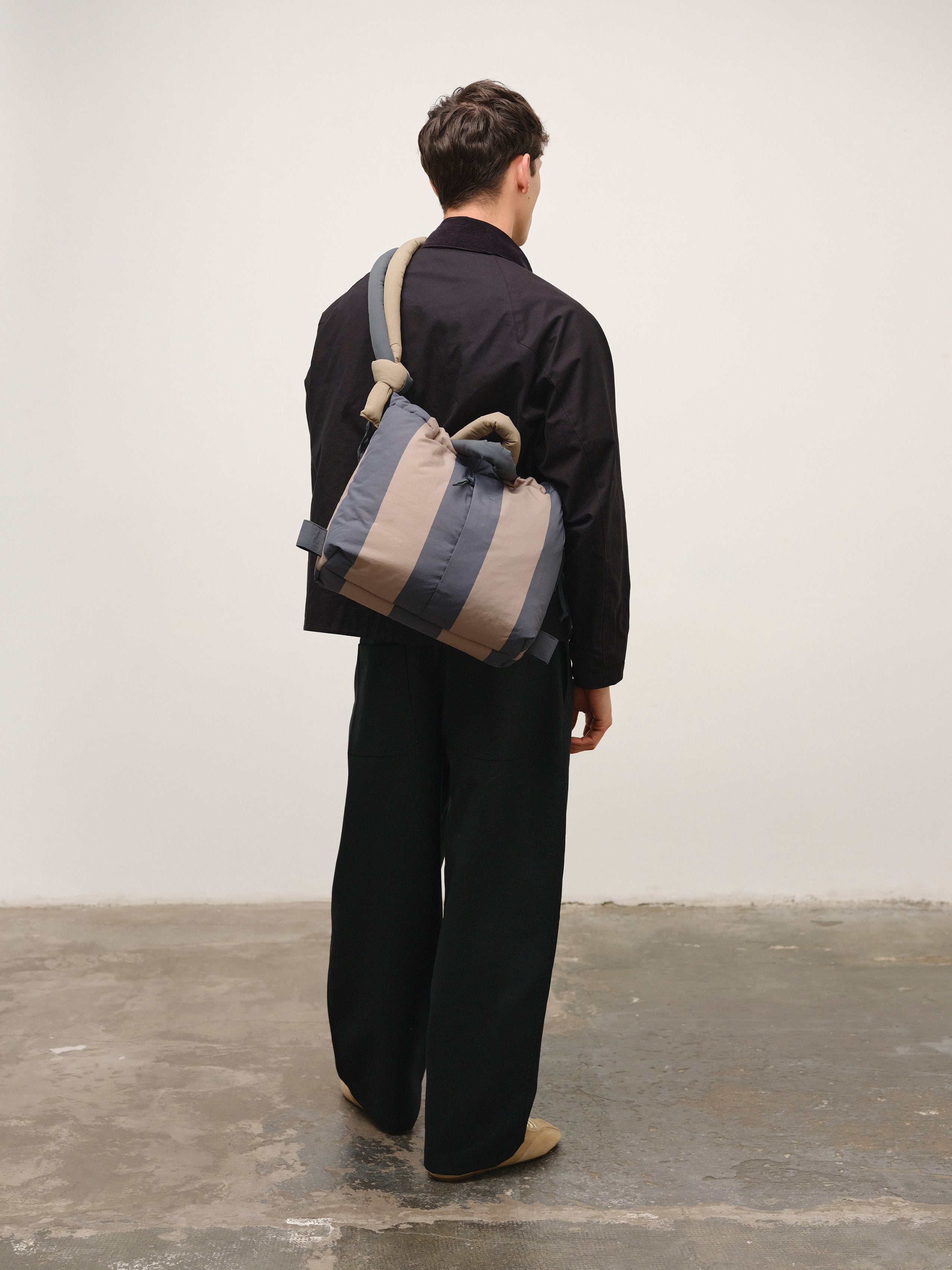 公式】ÖLEND オレンド Ona Soft Bag バッグ Coal + Sage Stripe – CHELSEA