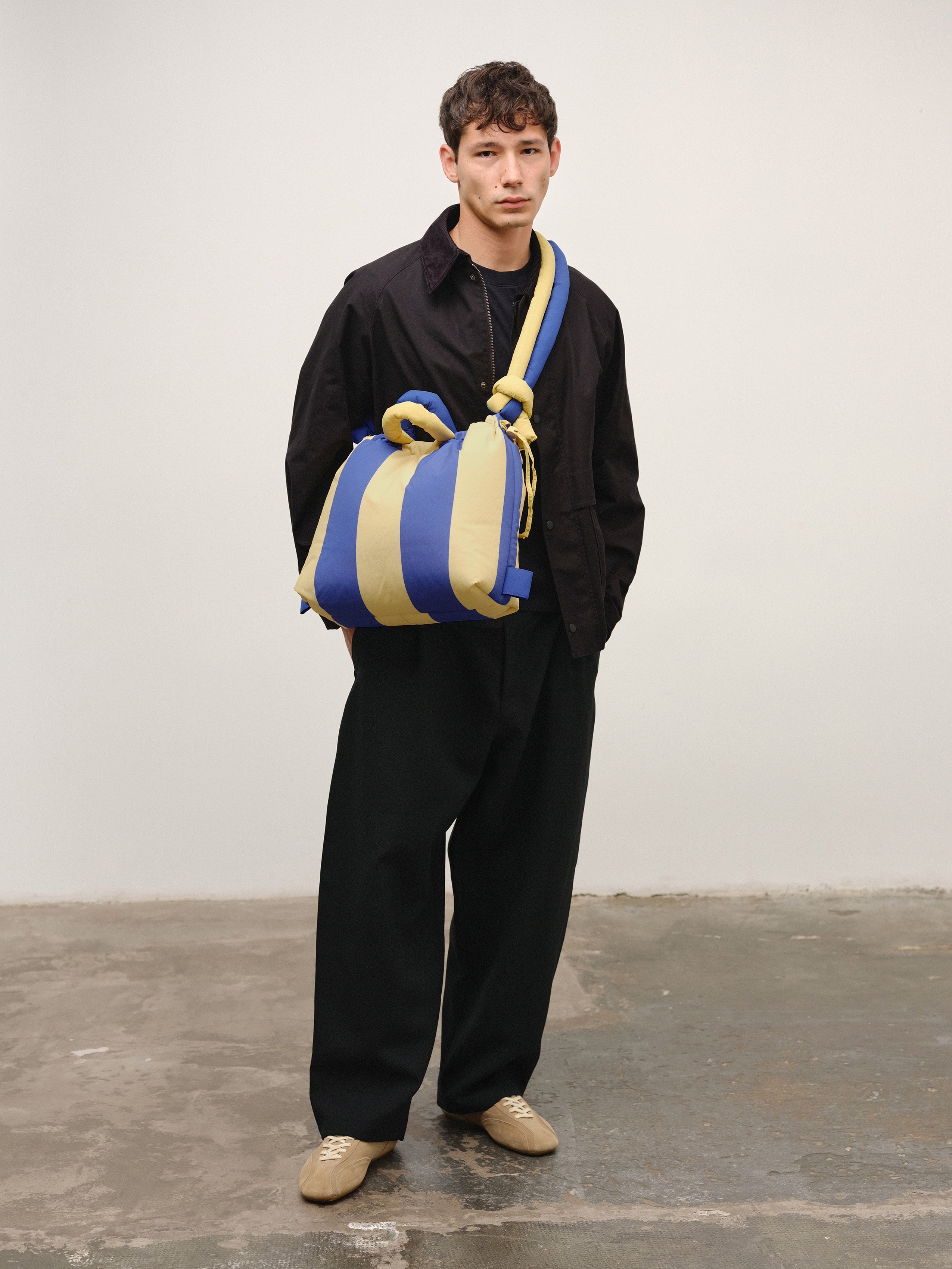公式】ÖLEND オレンド Ona Soft Bag バッグ Cobalt + Lime Stripe 公式】ÖLEND オレンド Ona Soft Bag バッグ Cobalt + Lime Stripe