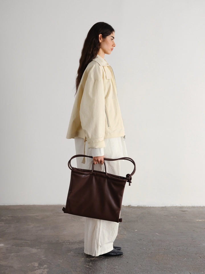 【EC限定販売】Folded Bag | Chocolate