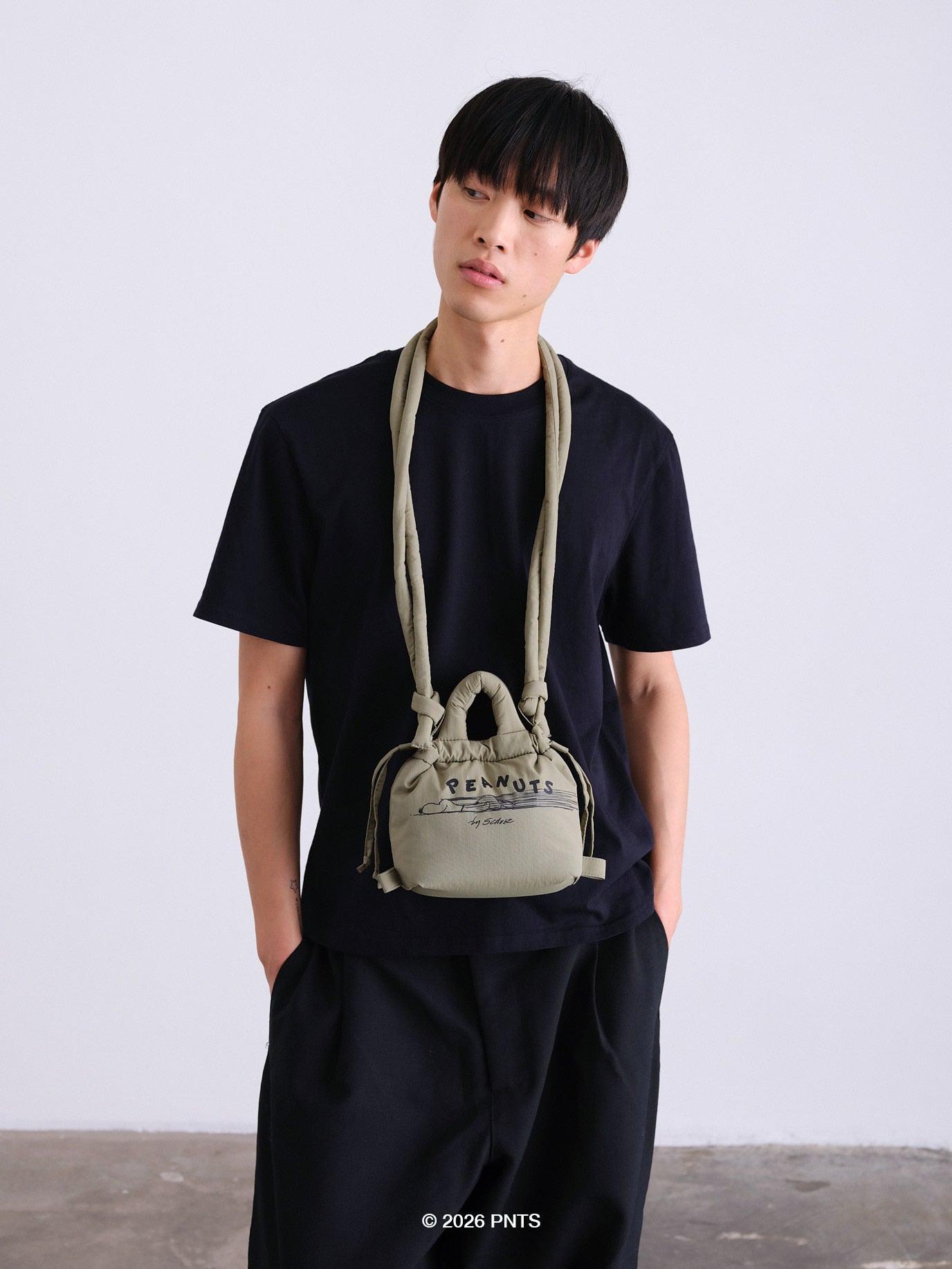 公式】OLEND オレンド Micro Ona Soft Bag バッグ Peanuts - Sage
