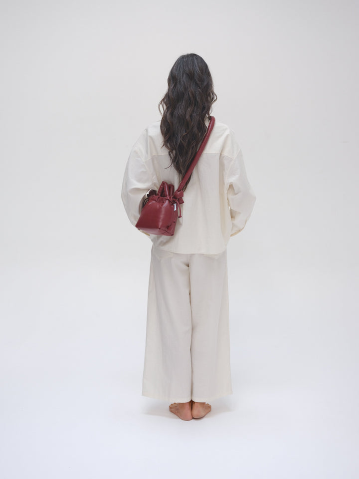 【公式】Micro Ona Vegan Leather Bag バッグ Cherry Red