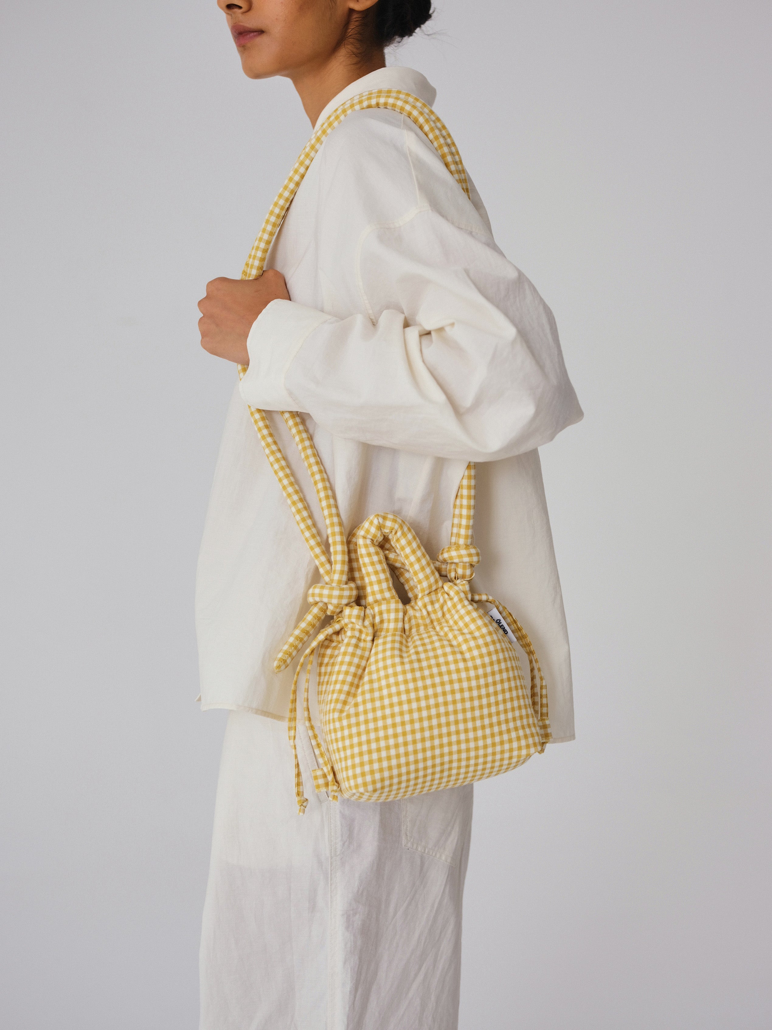 公式】ÖLEND オレンド Micro Ona Soft Bag バッグ Vichy Yellow – CHELSEA
