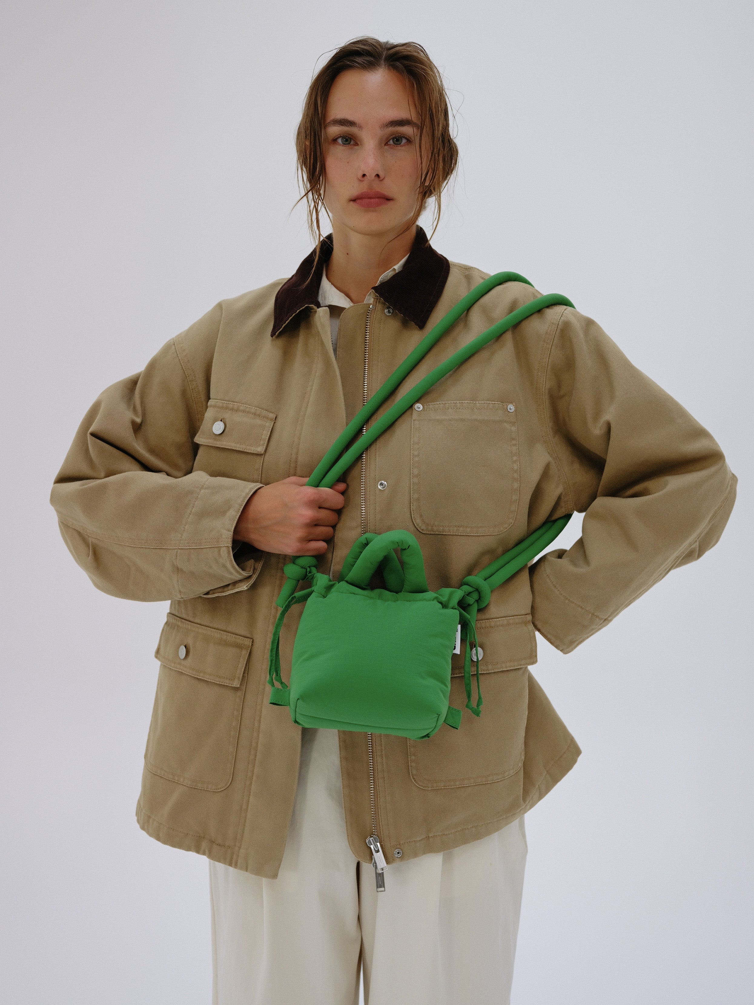 オレンド ショルダーバッグ ピンク MICRO ONA SOFT BAG【RSL】 公式】ÖLEND オレンド Micro Ona Soft Bag バッグ Pale Pink