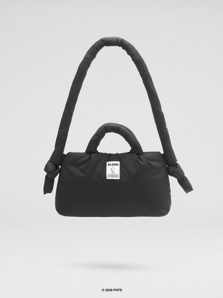 MiniOna Soft Bag | Peanuts - Black