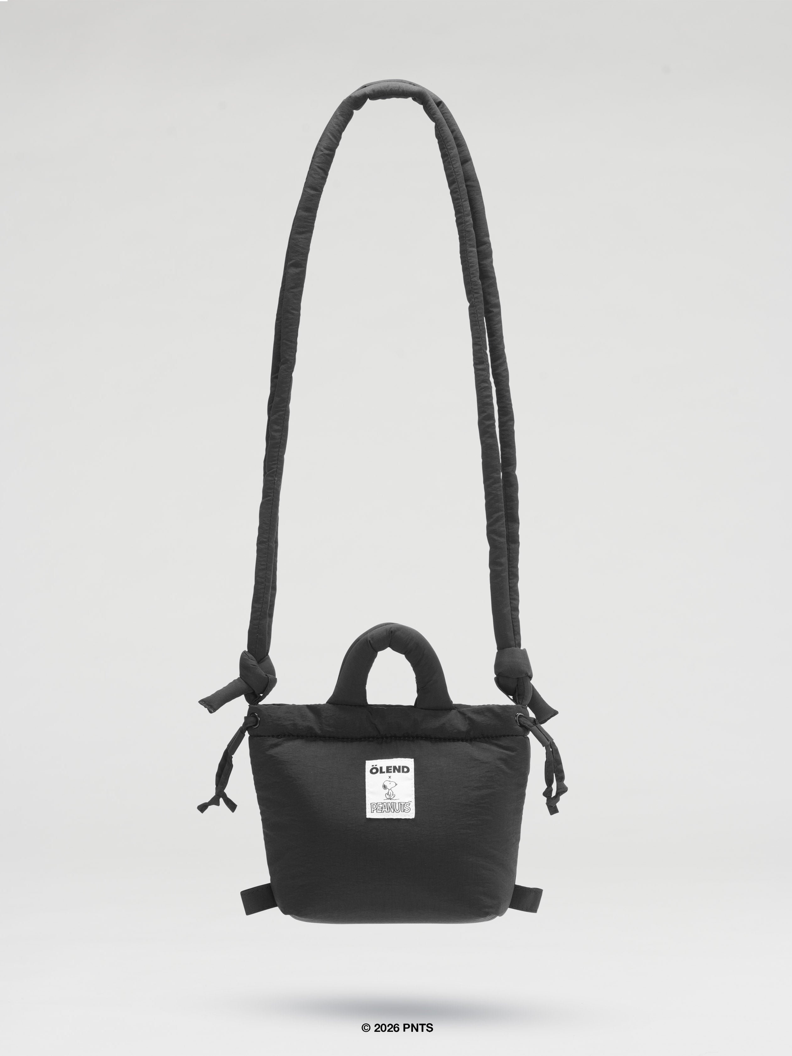 公式】OLEND オレンド Micro Ona Soft Bag バッグ Peanuts - Black