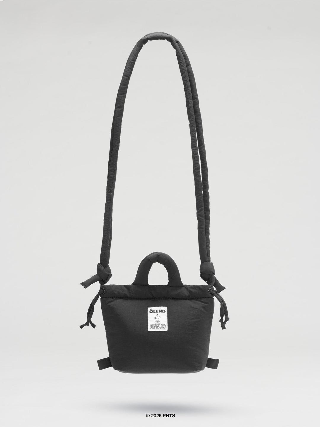 Micro Ona Soft Bag | Peanuts - Black