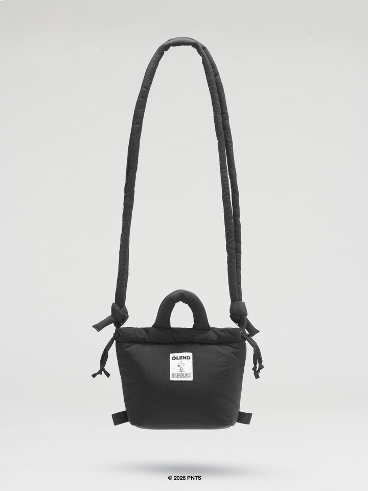 Micro Ona Soft Bag | Peanuts - Black
