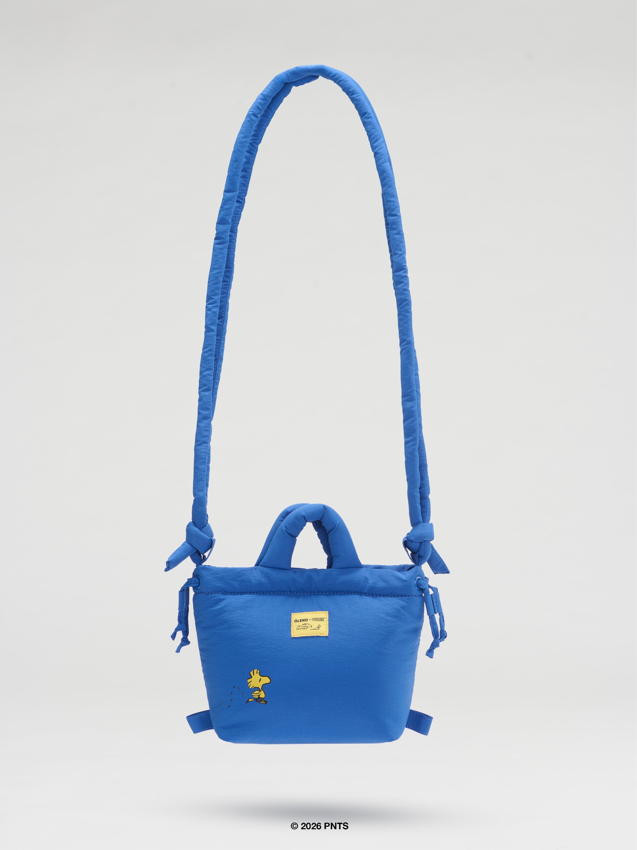 公式】OLEND オレンド Micro Ona Soft Bag バッグ Peanuts - Cobalt