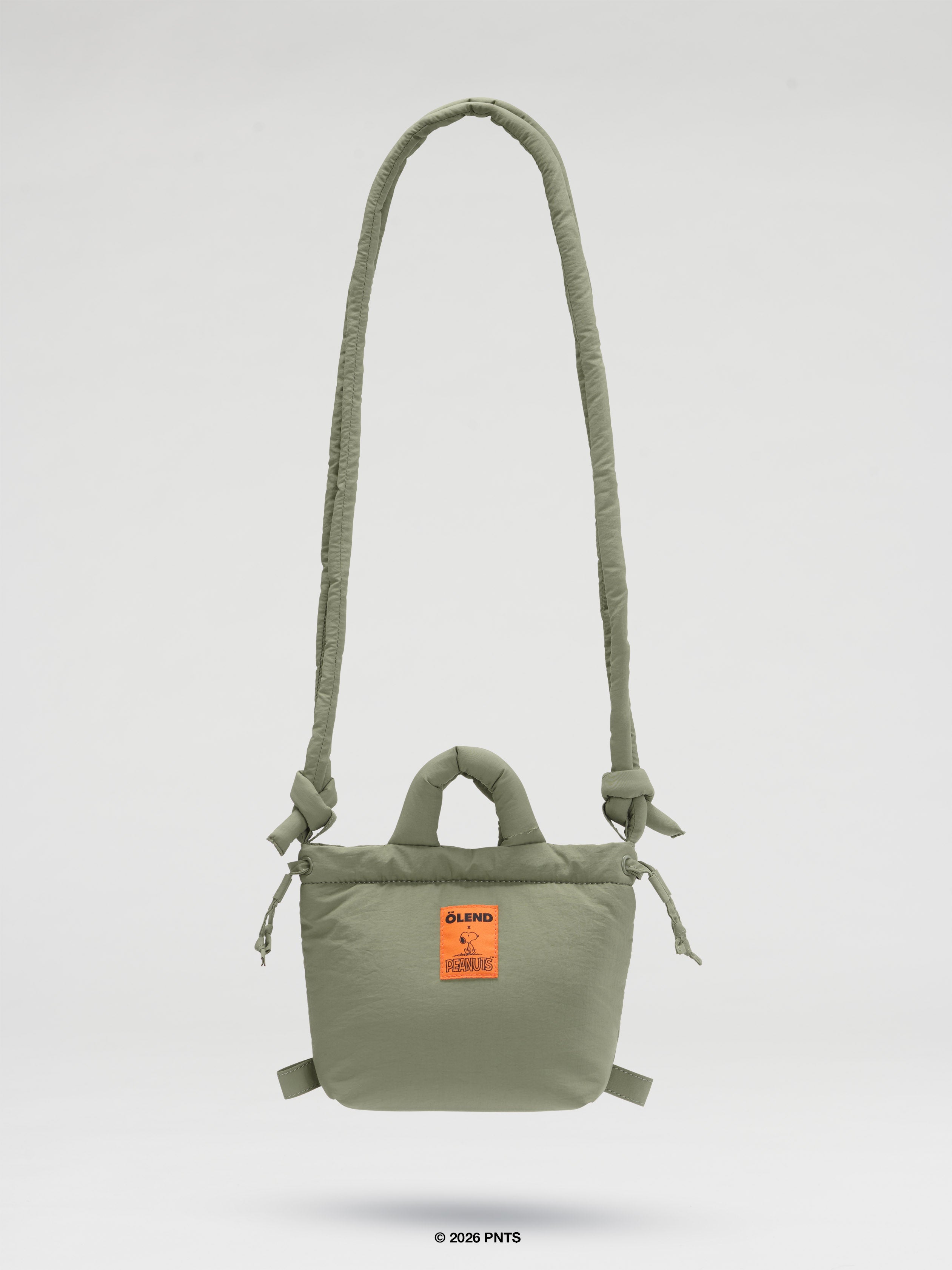 公式】OLEND オレンド Micro Ona Soft Bag バッグ Peanuts - Sage