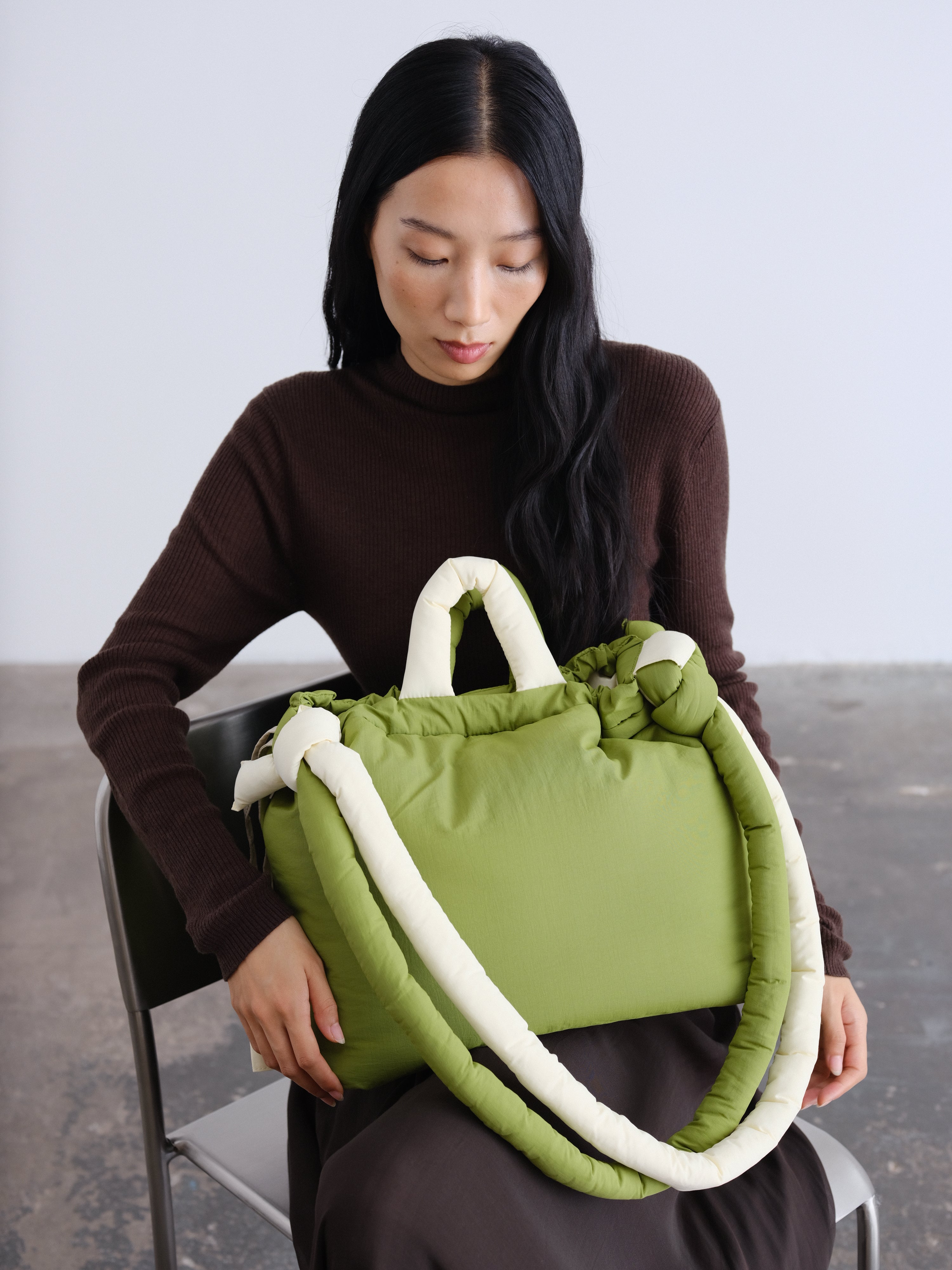 公式】ÖLEND オレンド Ona Soft Bag バッグ Color Combo Matcha +