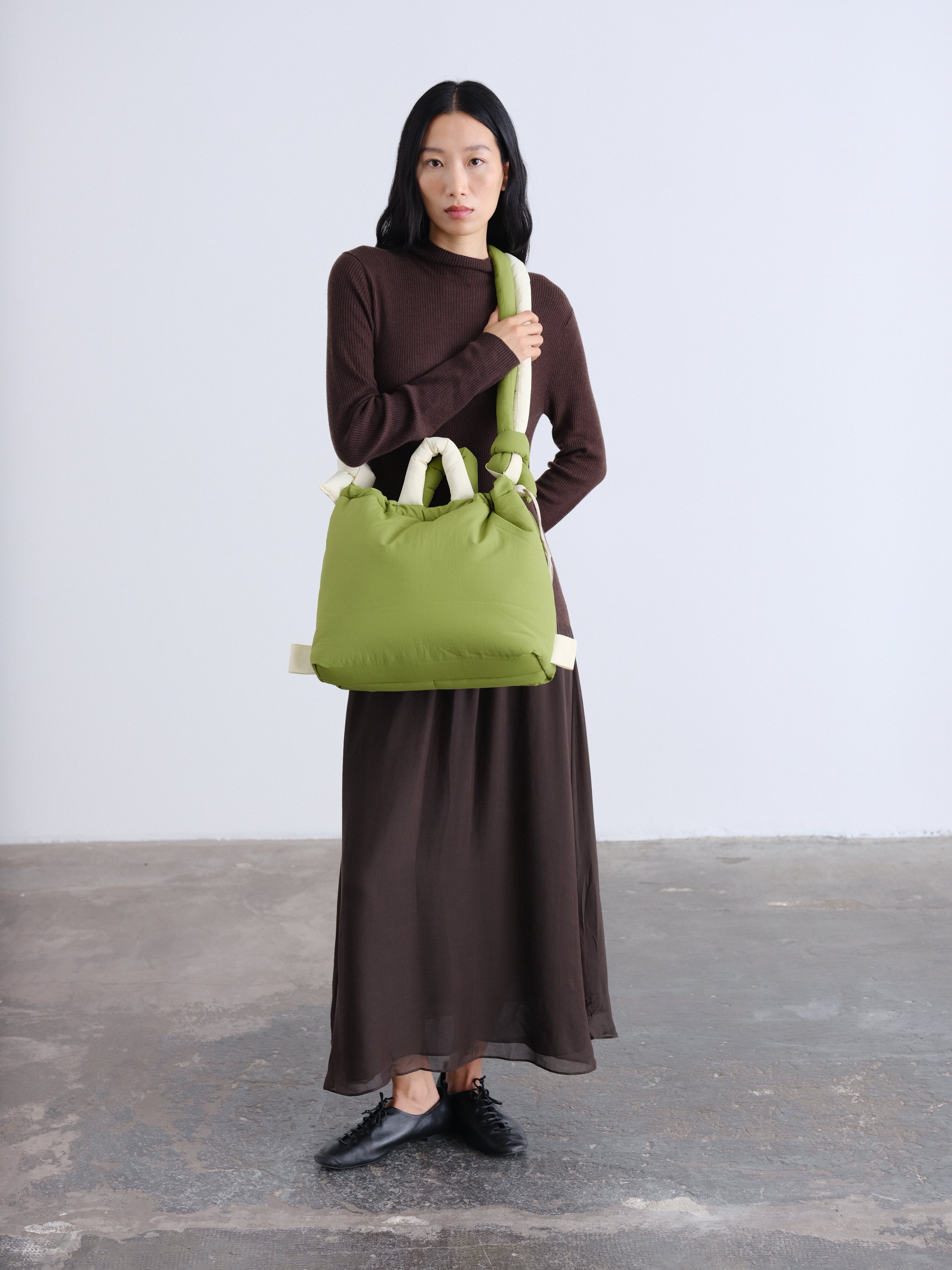 公式】ÖLEND オレンド Ona Soft Bag バッグ Color Combo Matcha +
