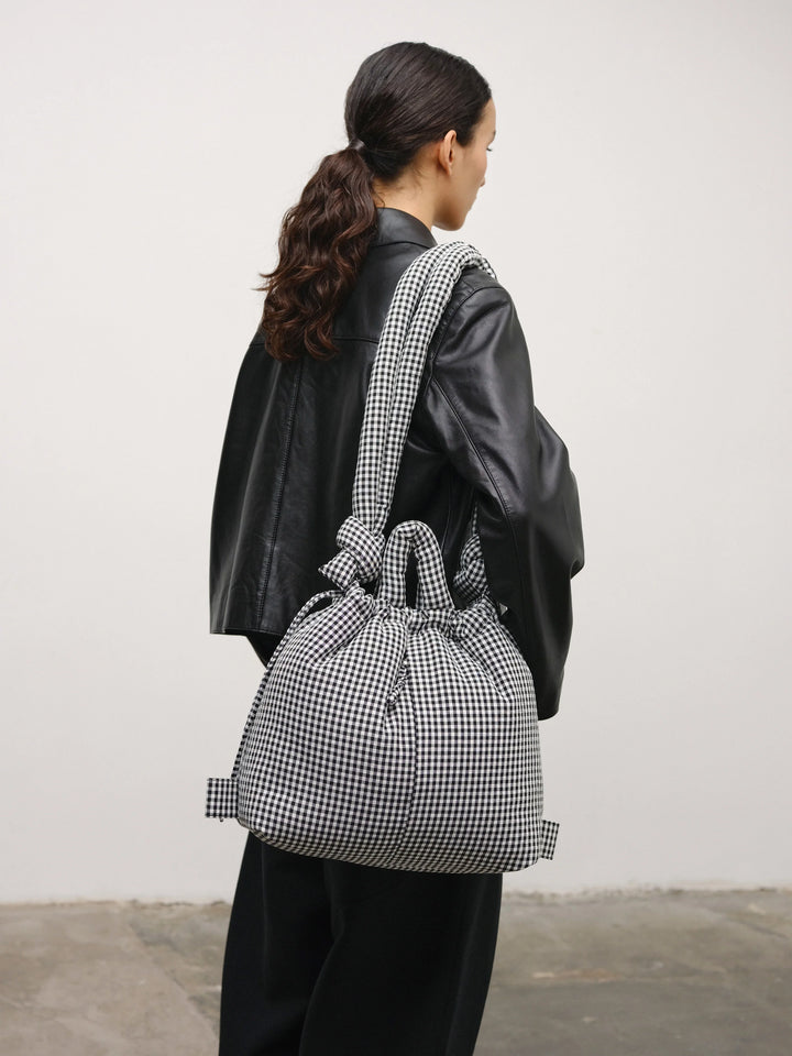 公式】ÖLEND オレンド Ona Soft Bag バッグ Black Vichy – CHELSEA