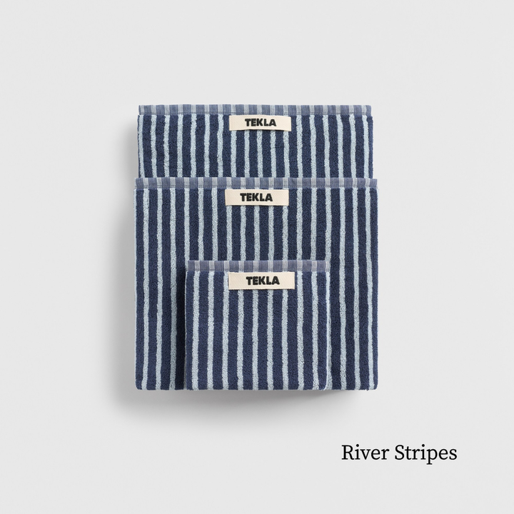 【新色入荷】ハンドタオル 30×30 ストライプ柄