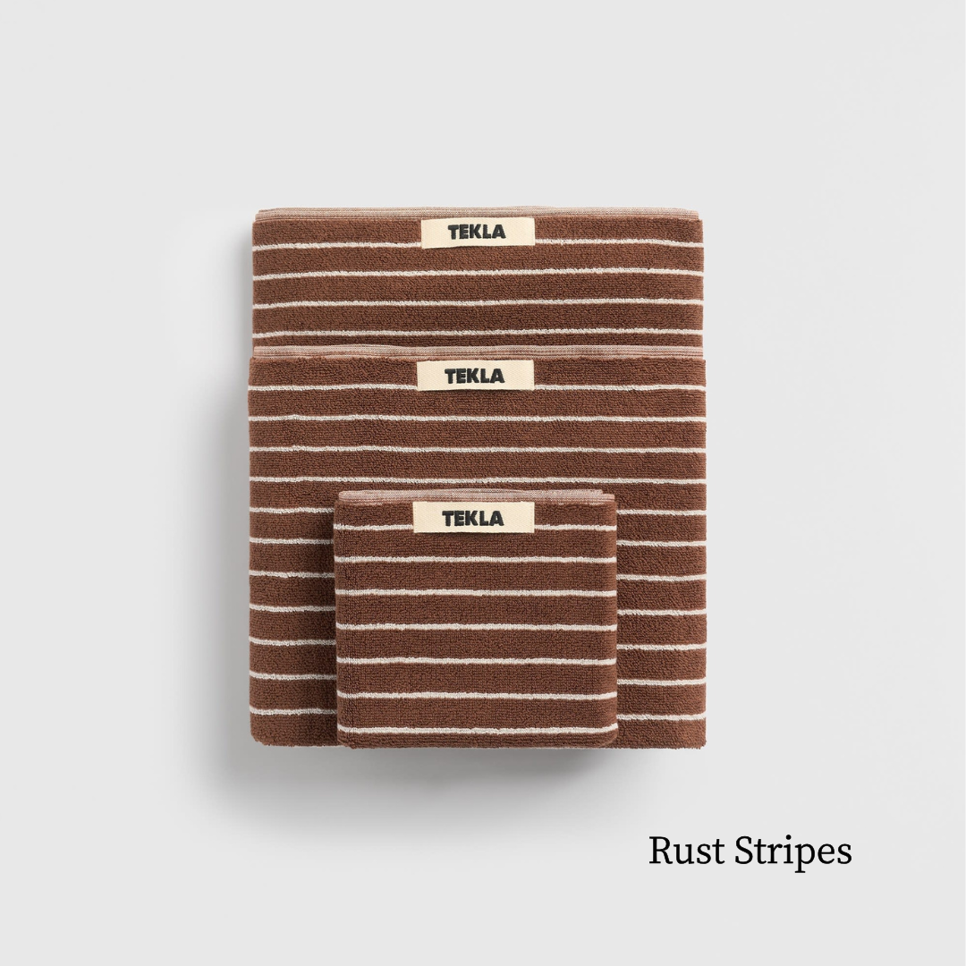 【新色入荷】ハンドタオル 30×30 ストライプ柄