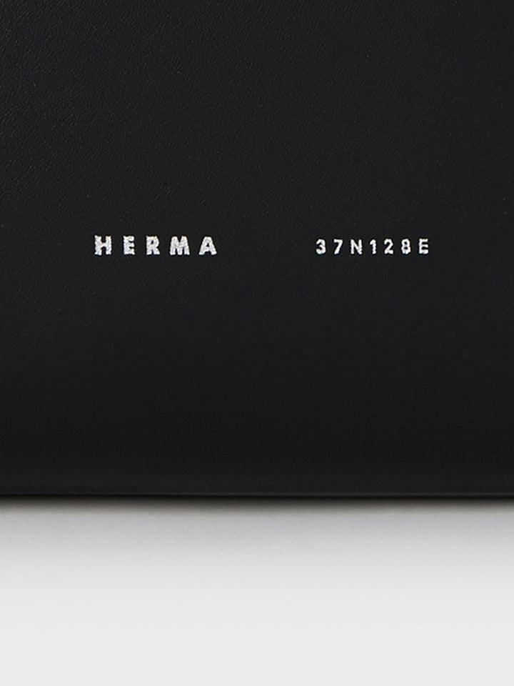 Small Cabas Shoulder Bag | Black